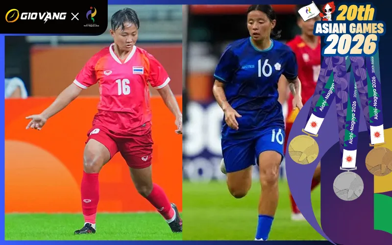 Nhận định soi kèo bóng đá nữ Thái Lan vs nữ Đài Loan 14h00 ngày 17/9/2026