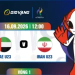 Soi kèo U23 UAE vs U23 Iran 12h00 ngày 16/9/2026 – ASIAD 2026